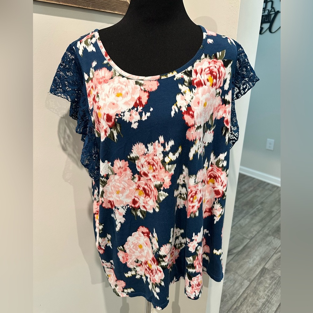 Torrid Super Soft Knits with Lace Sleeves